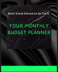 YOUR MONTHLY BUDGET PLANNER 📚